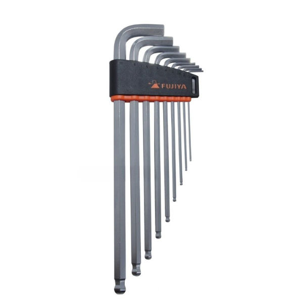 Bộ cờ lê lục giác có đầu bi (dài) Fujiya LB330-9S Bộ cờ lê lục giác có đầu bi (dài) Fujiya LB330-9S